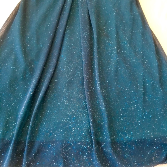 Jump Apparel Peacock Blue Strapless Mini Dress - Picture 7 of 8